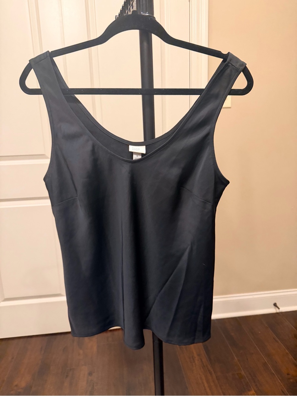 a new day Black Scoop Neck Tank Top